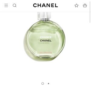 Chanel Chance Eau Fraiche 1.7 oz used